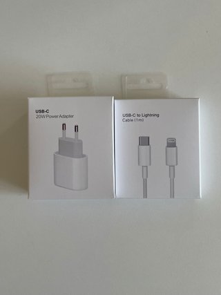 Cargador Lightning Carga Rápida Pack
