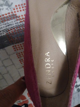 Zapatos tacón rosa LENDRA BASIC