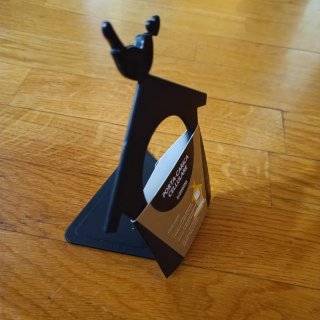Porta caricabatterie nero