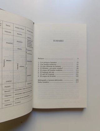 El origen de la humanidad.