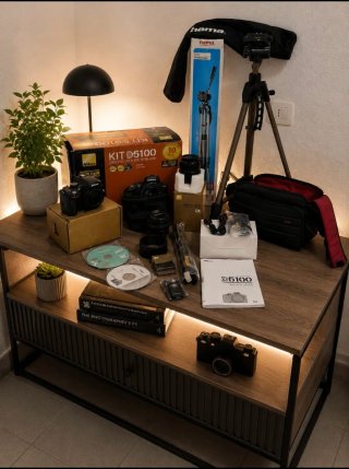Kit Cámara Nikon D5100 + Accesorios