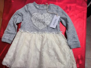 Jersey Guess niña blanco volante Talla 2 años