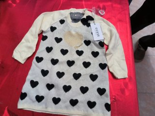 Jersey Guess niña blanco volante Talla 2 años