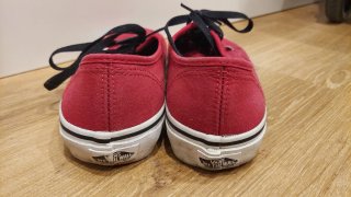 Zapatillas Vans Rojas Talla 40