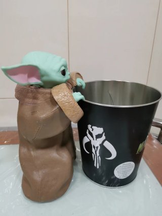 Palomitero Grogu Star Wars Cine