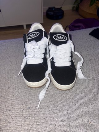 Adidas Campus Zapatillas Negras Blancas