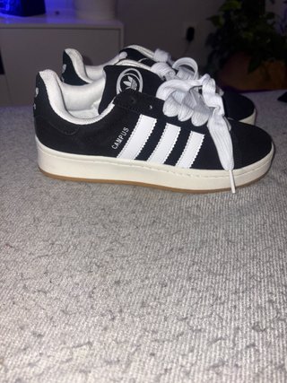 Adidas Campus Zapatillas Negras Blancas