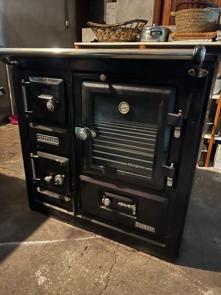 Cocina de Hierro Hergóm Negra
