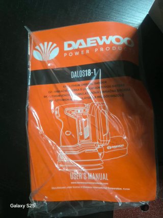 Lijadora Orbital DAEWOO