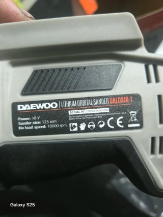 Lijadora Orbital DAEWOO