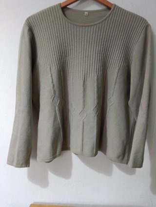 Jersey beige de señora talla M