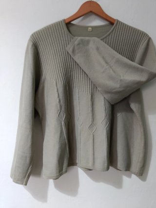 Jersey beige de señora talla M