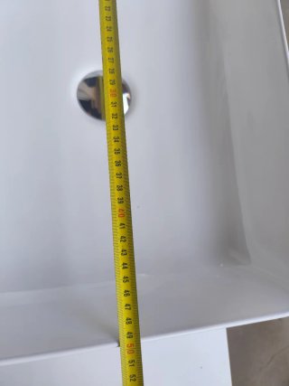 Lavabo sobre mueble porcelana blanco nuevo