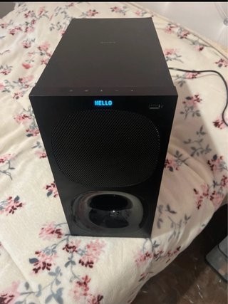 Sony HT-S40R barra de sonido y subwofer...leer