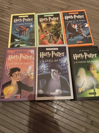 Colección libros Harry Potter