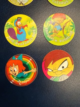 16 Tazos Tiny Toon Mega