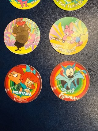 16 Tazos Tiny Toon Mega