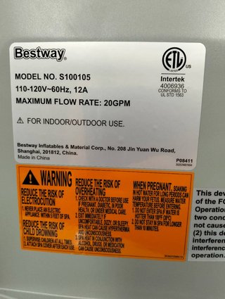 Bomba Bestway AirJet Lay-Z-Spa 2021+ repuesto