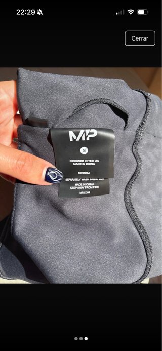 MP Sujetador deportivo gris