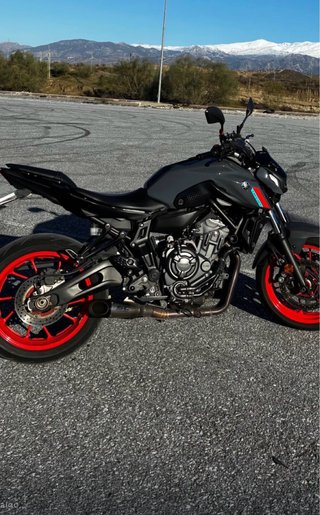 Escape yamaha mt 07 SC Project