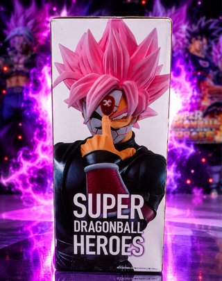 Goku Black Rose Masterlise Figura Nueva