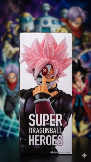 Goku Black Rose Masterlise Figura Nueva