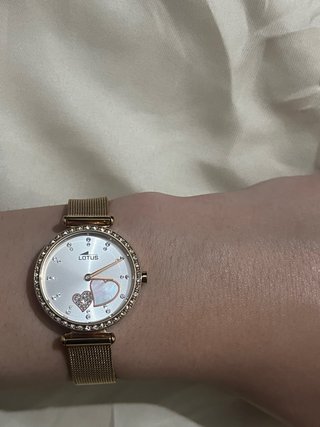 Reloj Lotus Mujer Corazones