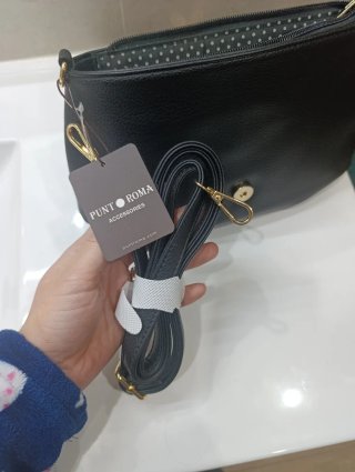 Bolso bandolera Punto Roma piel serpiente