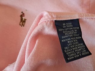 Camisa Polo Ralph Lauren Slim Fit Rosa