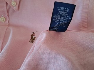 Camisa Polo Ralph Lauren Slim Fit Rosa