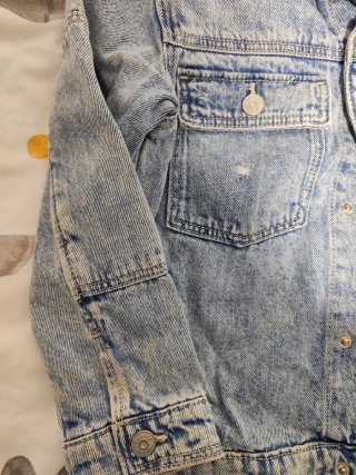 Chaqueta tejana niño o niña Zara