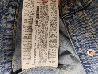 Chaqueta tejana niño o niña Zara