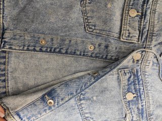 Chaqueta tejana niño o niña Zara