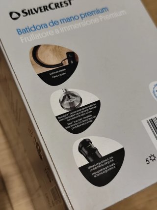 Batidora de mano Silvercrest Premium
