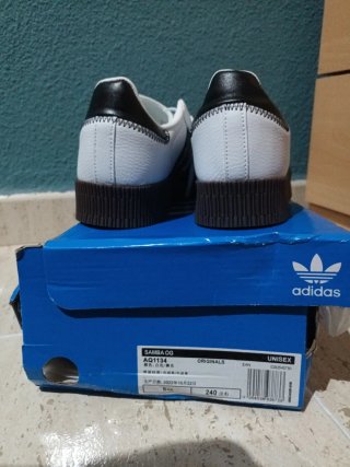 Adidas Samba Blancas y Negras