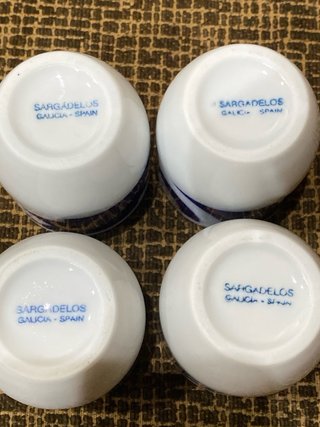 Set di liquori Sargadelos in ceramica
