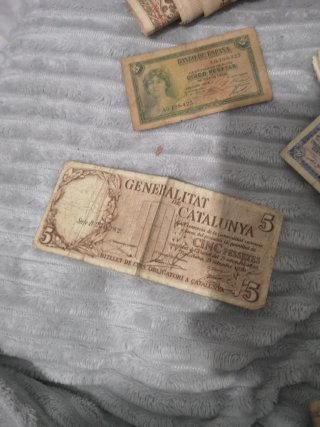 Lote Billetes Antiguos Colección