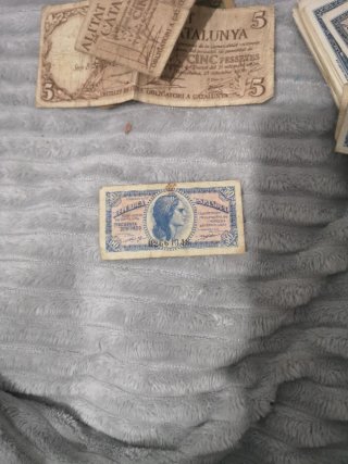 Lote Billetes Antiguos Colección