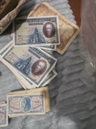 Lote Billetes Antiguos Colección