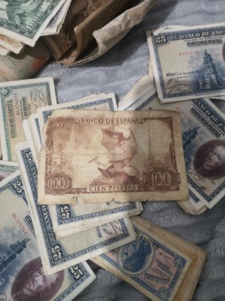 Lote Billetes Antiguos Colección