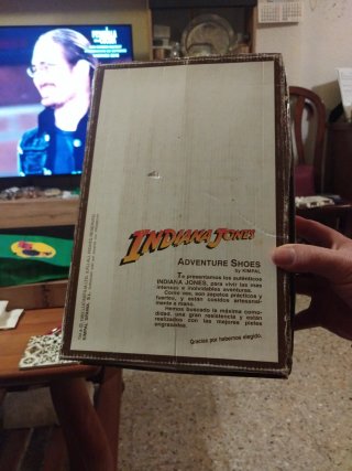 Caja Indiana Jones Vacía