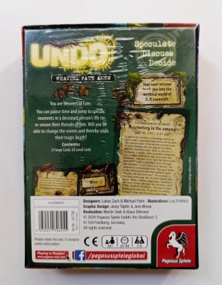 Undo Weaving Fate Anew - Gioco da Tavolo