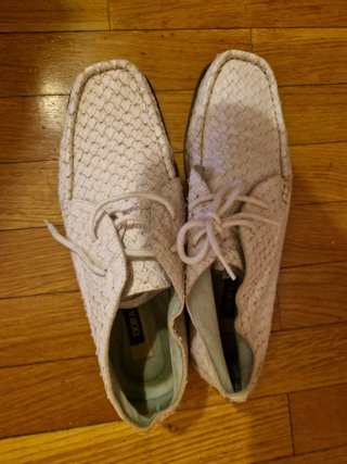 Zapato botín mujer piel blanco