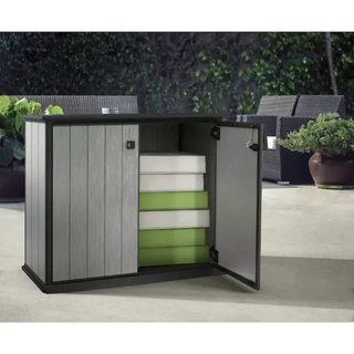 Armario Exterior Resina  Keter 139x77x120cm Arcón