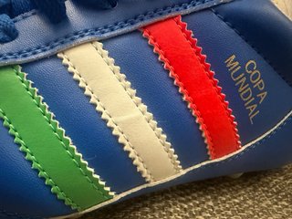 Scarpe da calcio Adidas blu taglia 39