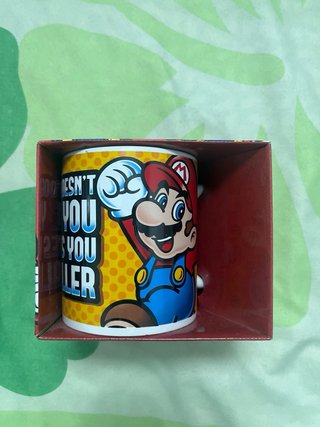 Peluche Mario Bros Llavero Bol de Palomitas