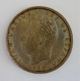 Lote 2 Monedas 100 Pesetas Juan Carlos I.