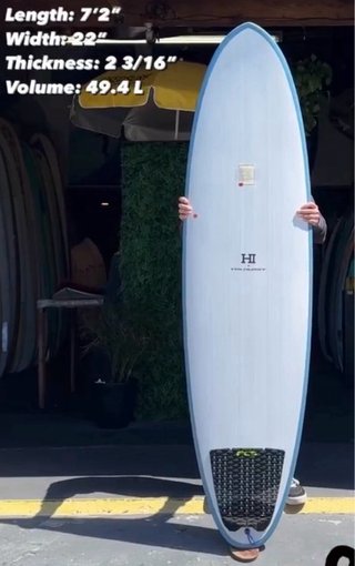 Tabla Surf Harley Ingleby Moe 7'2