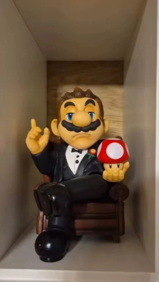 Action Figure Super Mario Il Padrino