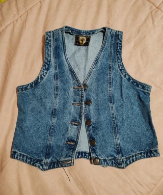 Gilet in jeans Frank Patrick Paris